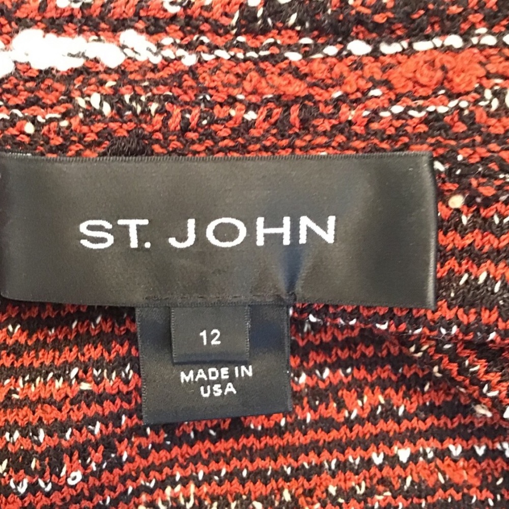 St. John Black Label Jacket Ribbon Tweed - Picture 7 of 7